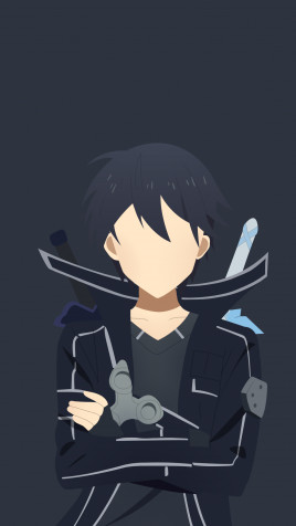 Kirito Phone Wallpaper 1220x2160px