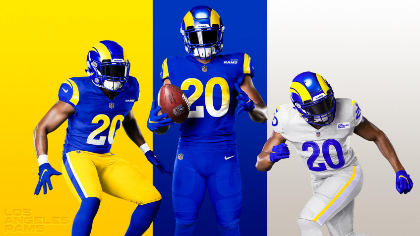 Los Angeles Rams Full HD 1080p Wallpaper 1920x1080px