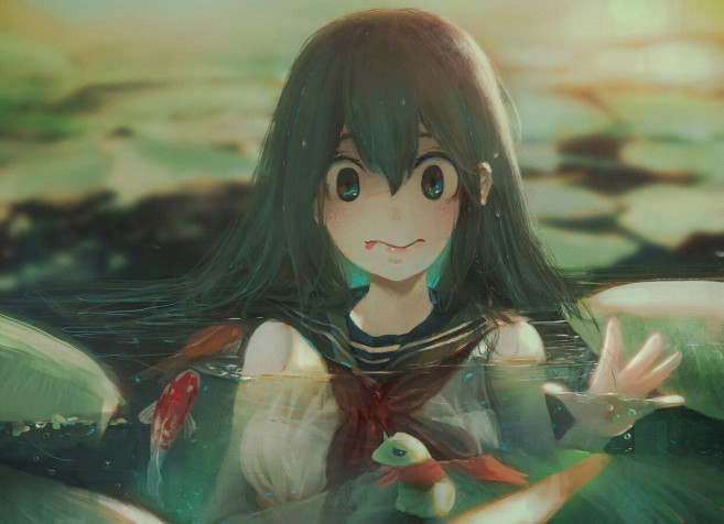 Tsuyu Asui MacBook Background 1920x1391px