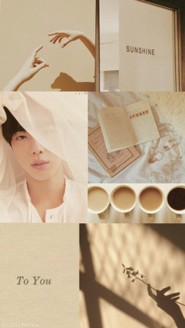 Aesthetic Bts Jin Mobile Background 1154x2048px