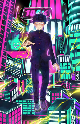 Mob Psycho 100 iPhone Wallpaper Image 1243x1920px