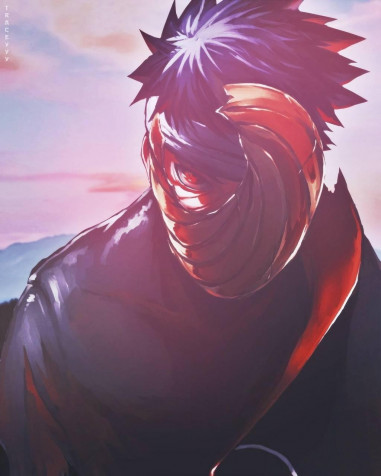 Obito Uchiha Phone Background 1024x1280px