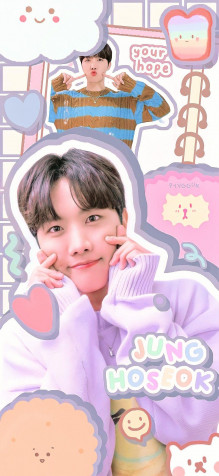 Cute Bts J Hope iPhone Wallpaper Image 1108x2400px