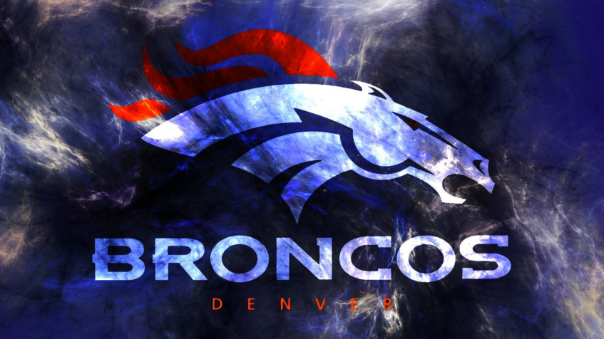 Denver Broncos Logo Full HD 1080p Wallpaper 1920x1080px