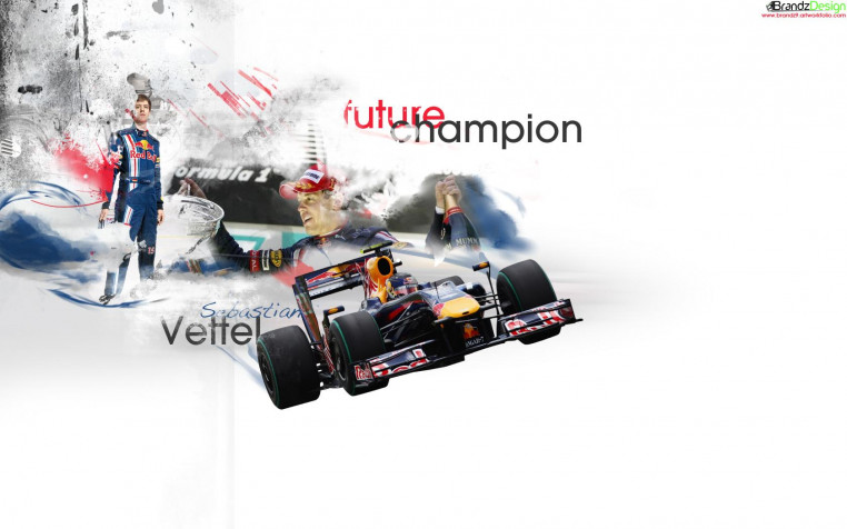 Sebastian Vettel MacBook Wallpaper 1680x1050px