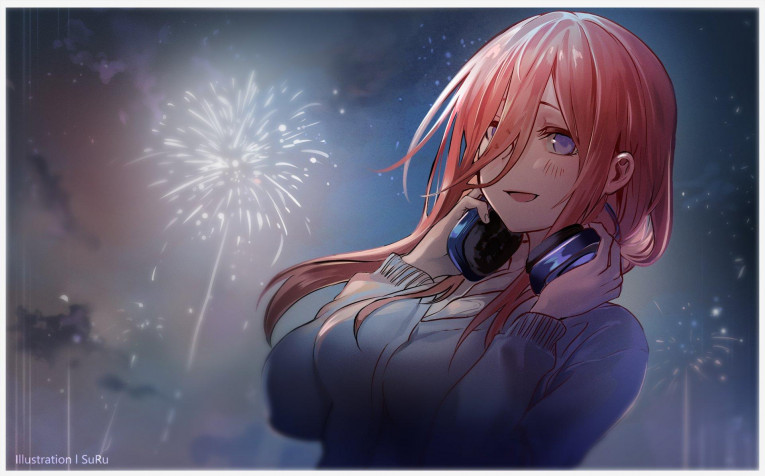 The Quintessential Quintuplets Desktop Wallpaper 1920x1195px