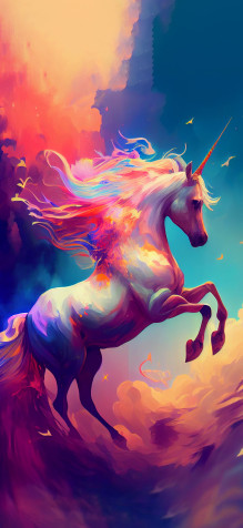 Unicorns iPhone Wallpaper 1183x2560px