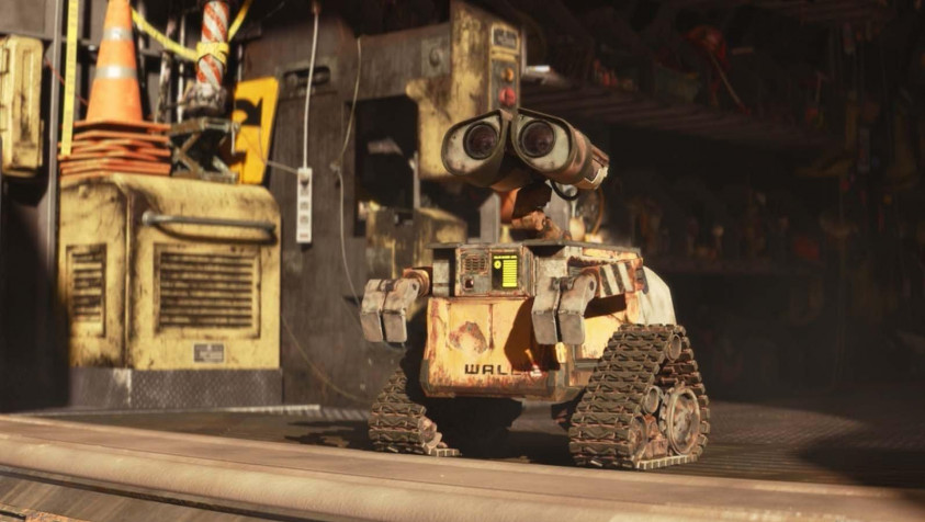 Wall E HD Background 1594x900px