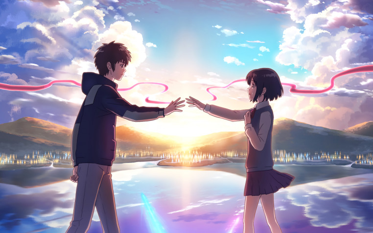 Your Name Tachibana Taki Widescreen HD Wallpaper 1920x1200px