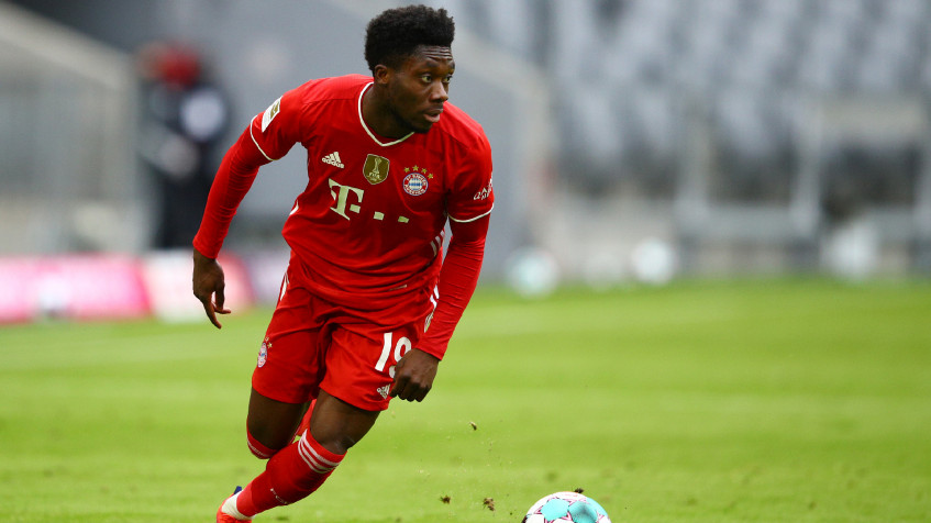 Alphonso Davies Full HD 1080p Wallpaper 1920x1080px