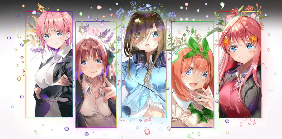 The Quintessential Quintuplets Background Image 1920x953px