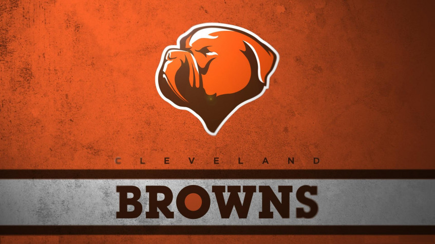 Cleveland Browns Logo Full HD 1080p Wallpaper 1920x1080px