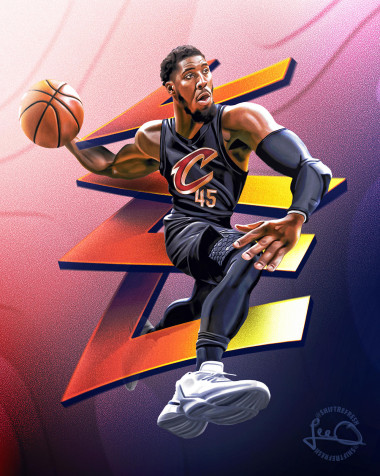 Donovan Mitchell Wallpaper 1280x1600px