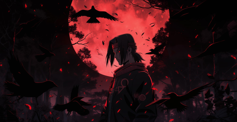 Itachi Uchiha Hd Laptop Background 5824x2995px