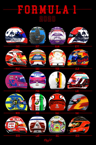 F1 Helmet iPhone Background 3000x4500px