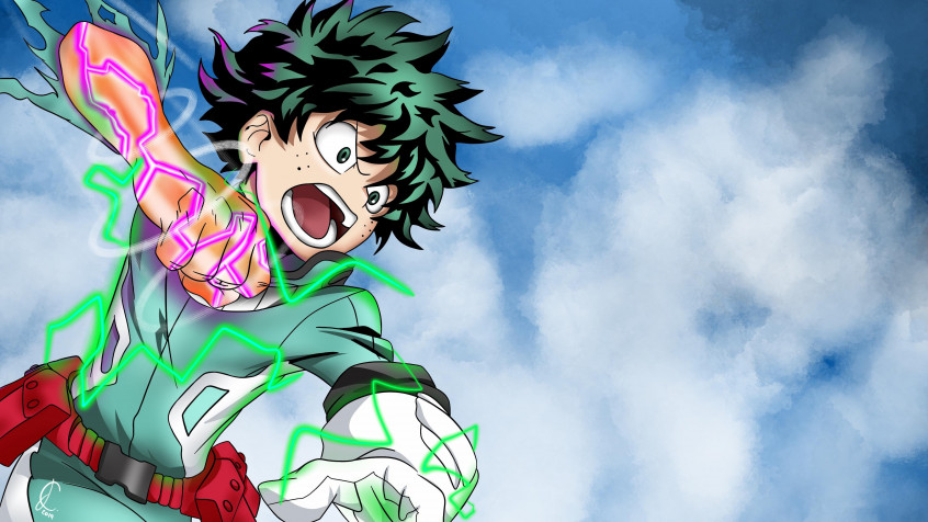 Izuku Midoriya 4k UHD Wallpaper 3840x2160px