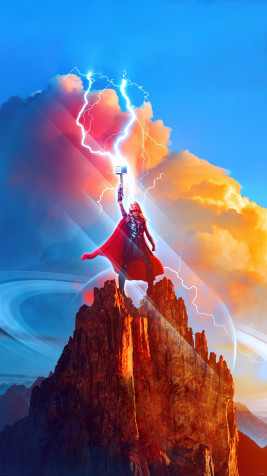 Thor Love And Thunder 4k Phone Wallpaper 2160x3840px