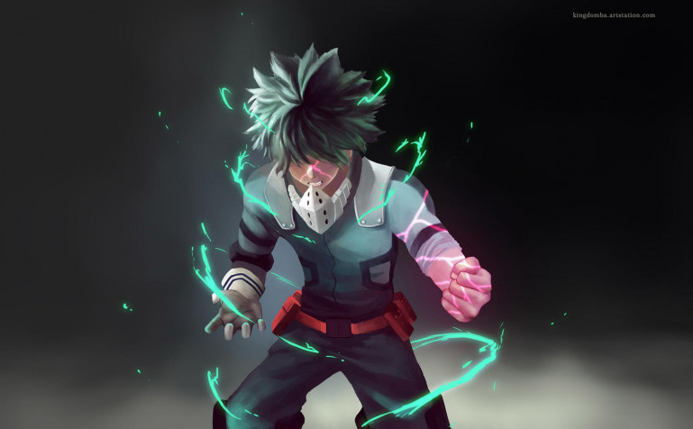 Izuku Midoriya MacBook Wallpaper 1920x1189px