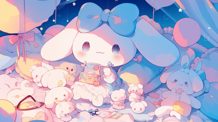 Cinnamoroll HD Wallpaper 2912x1632px