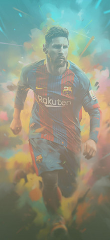 Cute Lionel Messi Android Wallpaper Image 1463x3171px