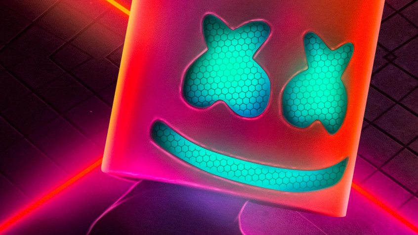 Marshmello HD Background 3270x1840px