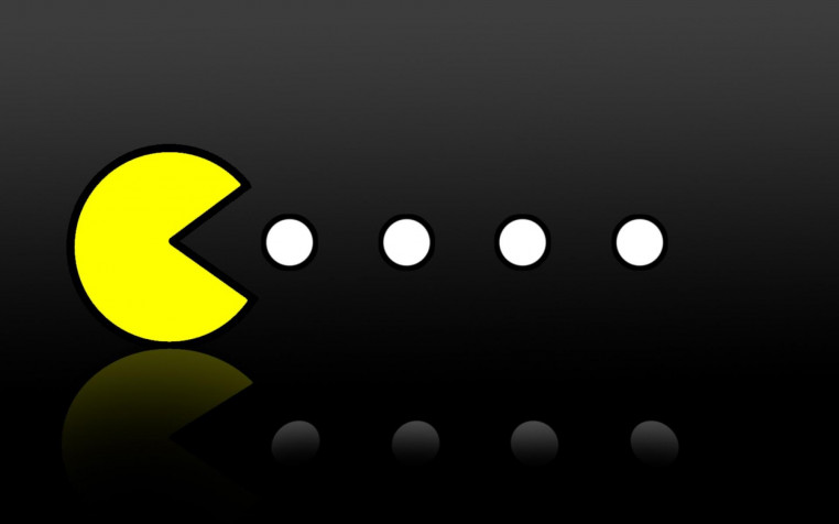 Pacman Widescreen HD Wallpaper 1920x1200px