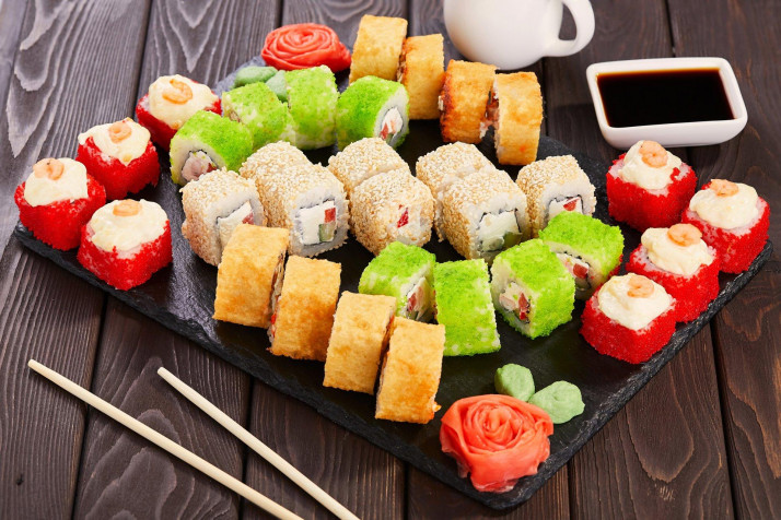 Sushi Desktop HD Wallpaper 1920x1281px