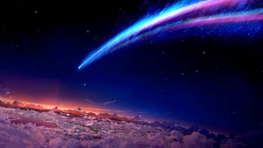 Anime Landscape Full HD 1080p Wallpaper 1920x1080px