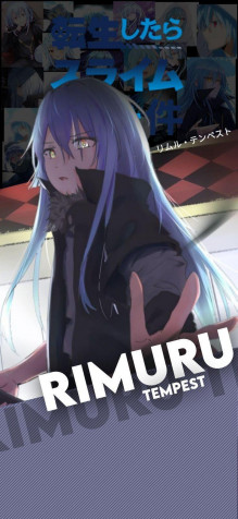 Rimuru Tempest Phone Background Image 736x1594px