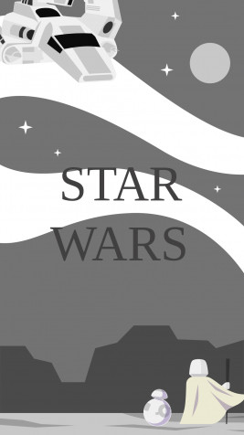 Aesthetic Star Wars Phone Wallpaper 1080x1920px