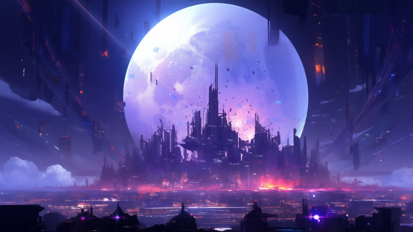 Sci Fi Desktop HD Wallpaper 2912x1632px