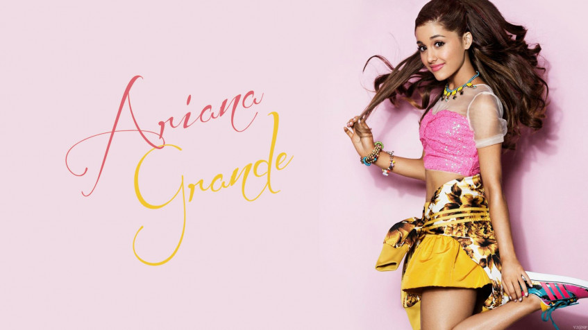 Cute Ariana Grande Full HD 1080p Wallpaper 1920x1080px