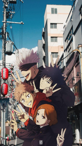 Jujutsu Kaisen Android Wallpaper Image 1080x1920px