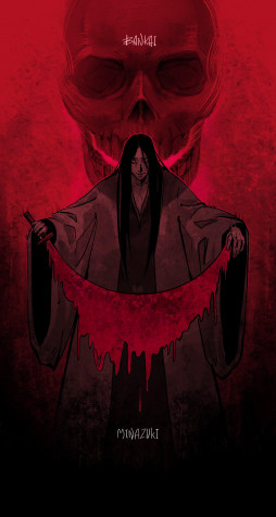 Unohana Retsu Phone HD Background 2188x4096px