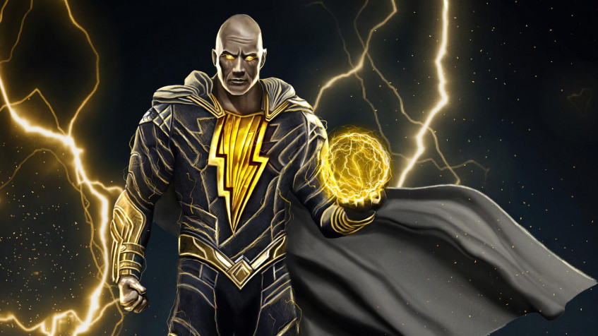 Black Adam Full HD 1080p Wallpaper 1920x1080px