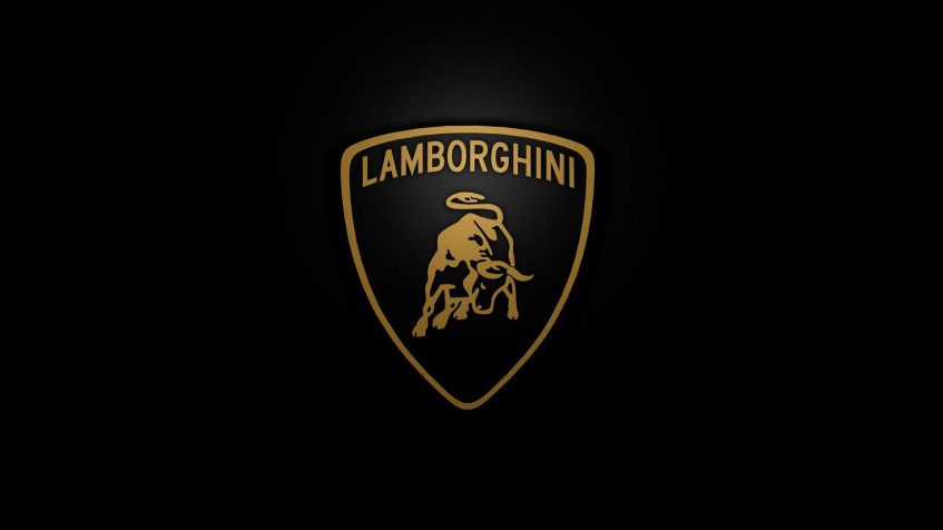 Lamborghini Logo Full HD 1080p Wallpaper 1920x1080px