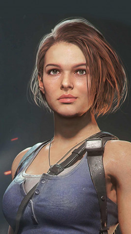 Jill Valentine Phone Wallpaper 1080x1920px