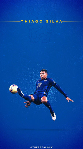 Thiago Silva Android Wallpaper 1080x1920px