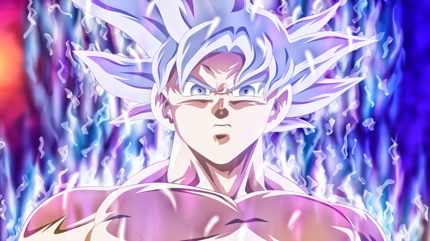 Goku Ultra Instinct Laptop Wallpaper 7680x4320px