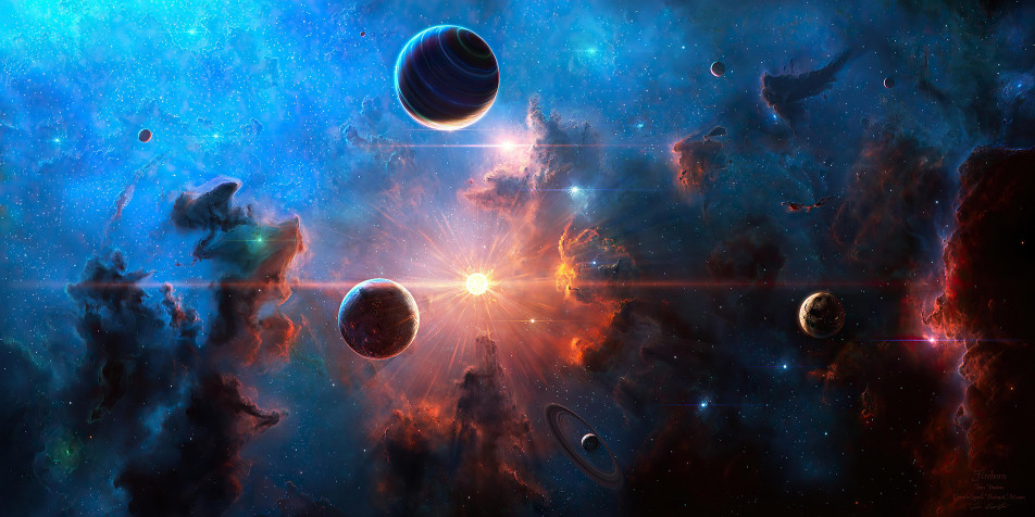 Universe Hd Desktop Background 3840x1920px