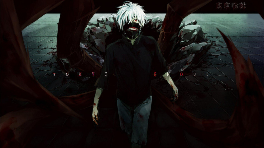 Ken Kaneki Full HD 1080p Wallpaper 1920x1080px