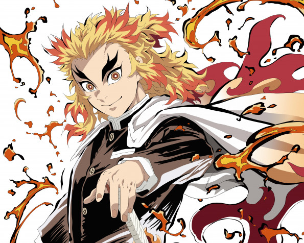 Kyojuro Rengoku Desktop Wallpaper 4956x3965px