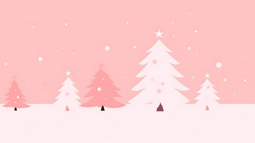 Pink Minimalist Pc Desktop Background 1536x864px