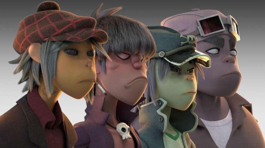 Gorillaz MacBook Wallpaper 1600x900px