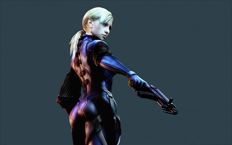 Jill Valentine Widescreen HD Wallpaper 1920x1200px