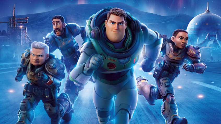 Disney Lightyear Movie Desktop HD Background 5120x2880px