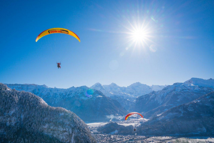 Paragliding Desktop Wallpaper 1280x854px