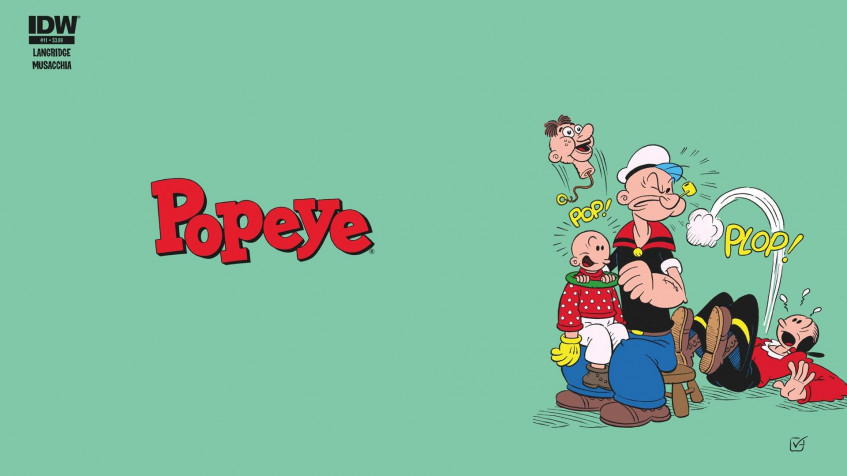 Popeye Full HD 1080p Wallpaper 1920x1080px