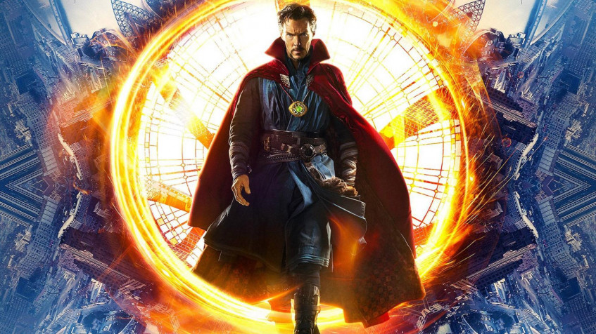 Aesthetic Dr Strange Full HD 1080p Wallpaper 1920x1080px