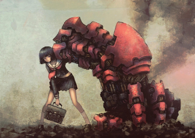 Mech Laptop Background 2263x1600px